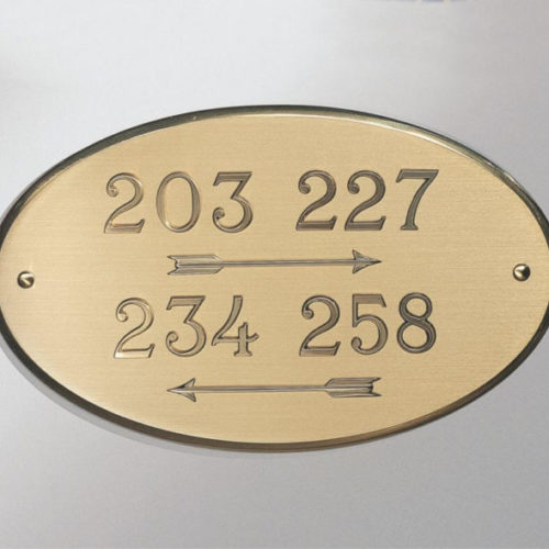 Directional plates – Bosisio Sign